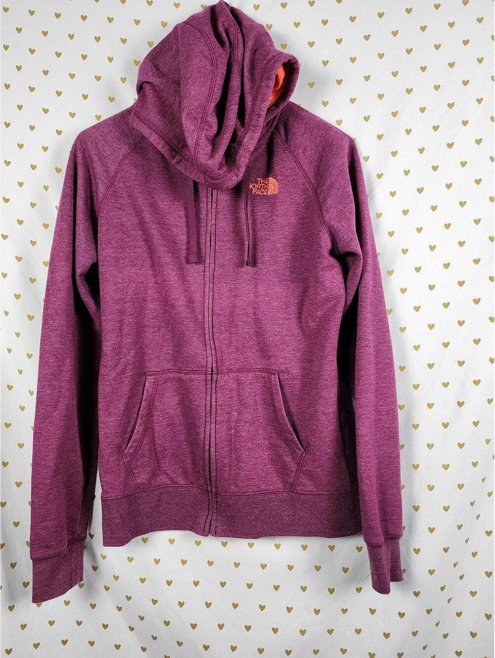 The North Face Womens Medium performance full zip jacket hoodie